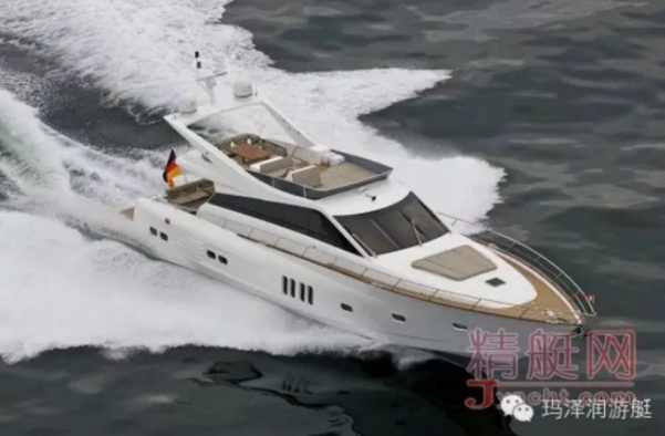 精艇网：“感受风的速度——水上钻石：玛泽润72 Sports Fly